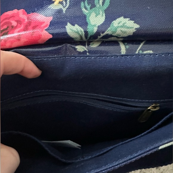 Cath Kidston Floral Crossbody Bag Roses Flowers - Picture 14 of 15